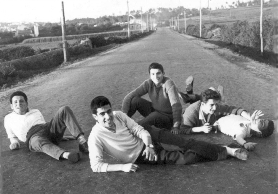 1959 - Descansando el la carretera